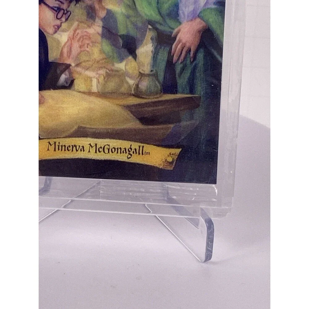 2004 Harry Potter Chocolate Frog 3D Lenticular Witches Minerva McGonagall SEALED